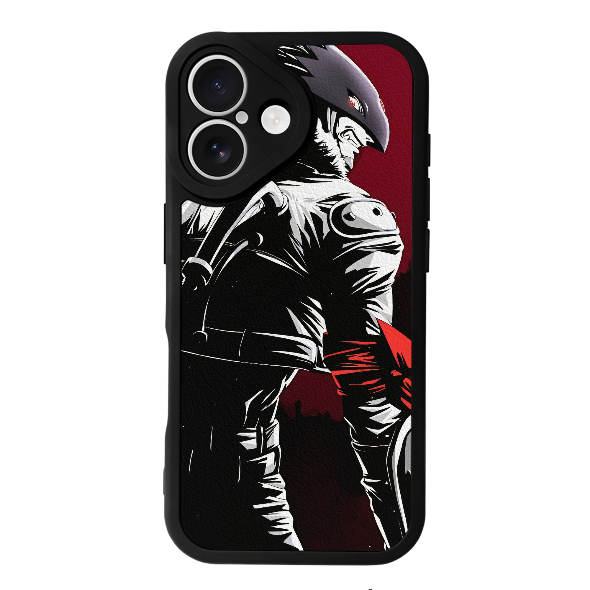 （画像用） Digimon デジタルモンスター/デジモン 【iPhone 16シリーズ対応】シリコンスマホケース（レザー調） 材質：シリコン